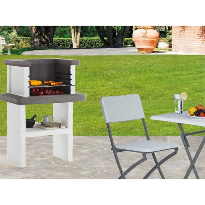 Palazzetti Belair muurattu hiiligrilli, 53 × 40 cm, 3 korkeutta