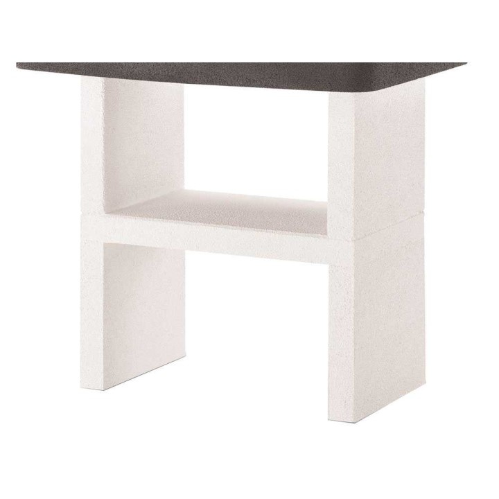 Palazzetti Belair muurattu hiiligrilli, 53 × 40 cm, 3 korkeutta