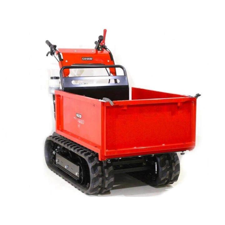 GINKO TR 660 moottorikottikärry, 600 kg, hydraulinen kippaus, Honda GX 200