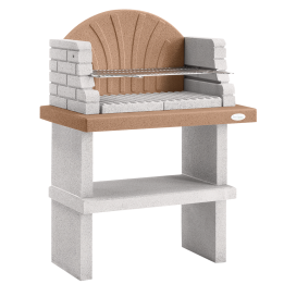 Palazzetti Siviglia muurattu puu ja hiiligrilli 68 40 cm