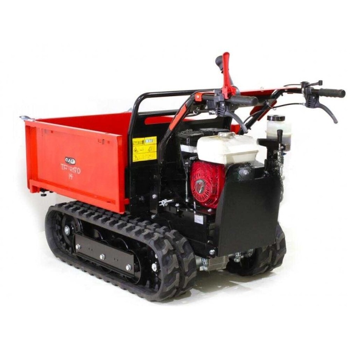GINKO TR 660 moottorikottikärry, 600 kg, hydraulinen kippaus, Honda GX 200