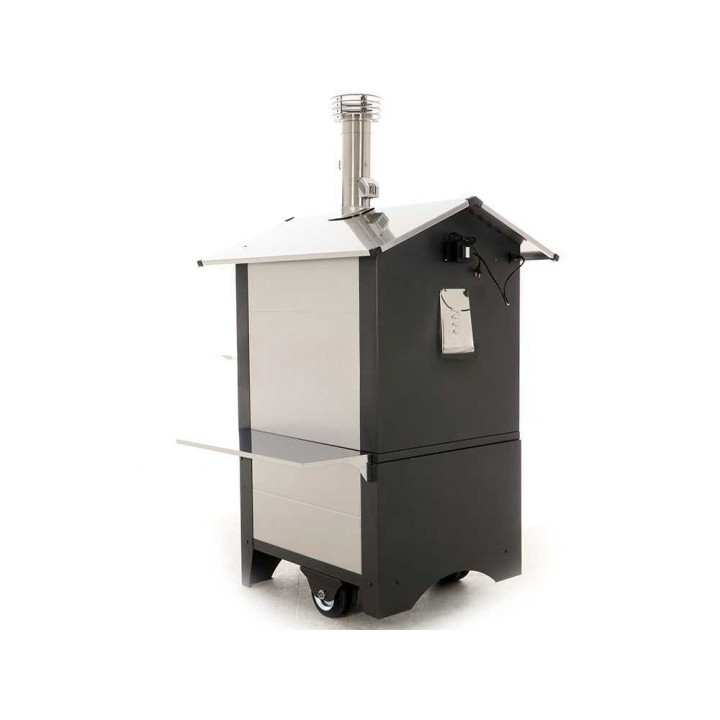 Fontana Gusto 80x45 puulämmitteinen ulkoilmauuni, 3 paistotasoa