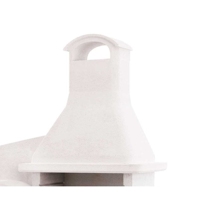 Palazzetti Grado 2 muurattu grilli ja uuni, 68 × 40 cm, puu- ja hiilikäyttöinen