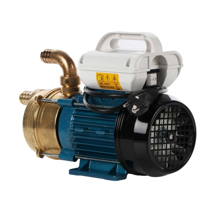 Tellarini EEM 25 MS sähköpumppu nesteiden siirtoon, messinki, 230 V, 1,2 HP