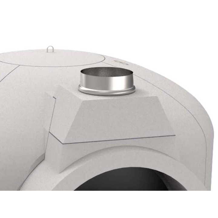Edilmark FP 140N puulämmitteinen pizzauuni, 140 cm, 10 pizzaa