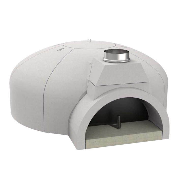 Edilmark FP 140N puulämmitteinen pizzauuni, 140 cm, 10 pizzaa