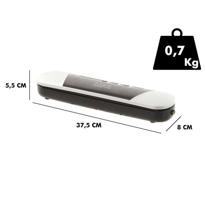 Laica PZ20100 automaattinen vakuumikone, 90 W, enintään 30 cm pussit