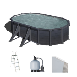Gre Granada Ovale soikea teräsallas 500 300 132 cm 16 210 l