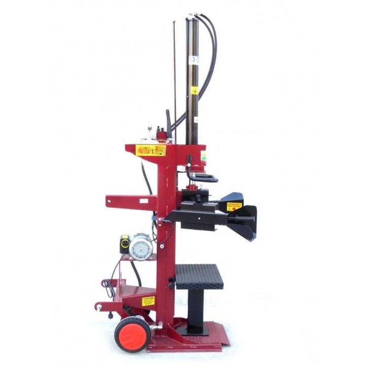 SIE 10 pystymallinen sähköhalkaisukone, 10 t, 3 HP, 230 V