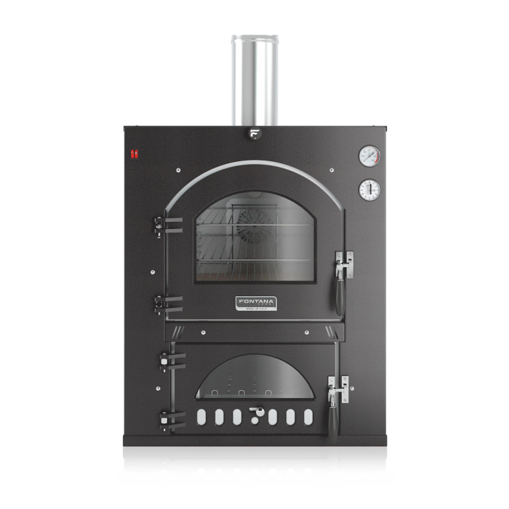 Fontana INC80X65QV puulämmitteinen upotettava uuni 3 paistotasoa 385 kg