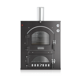 Fontana INC57x45QV puulämmitteinen upotettava uuni 3 paistotasoa