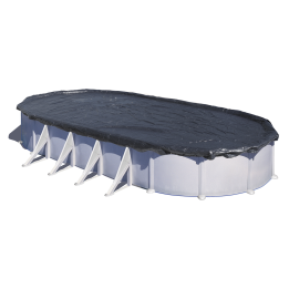 Gre 915 470 cm talvisuojapeite soikeille teräsaltaille 1 030 560 cm