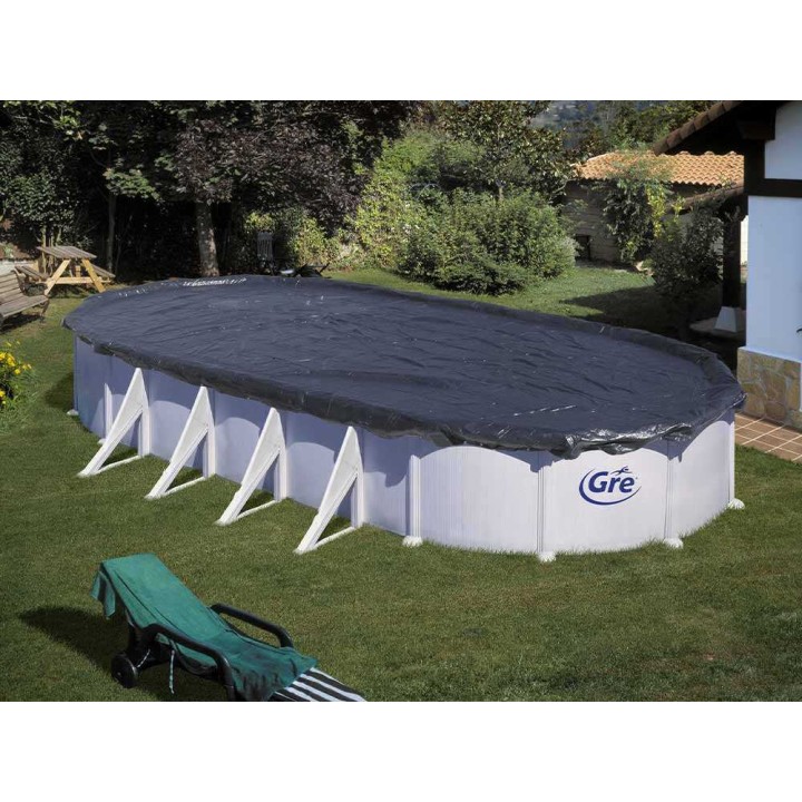 Gre 610 × 375 cm talvipeite soikealle altaalle, 680 × 460 cm