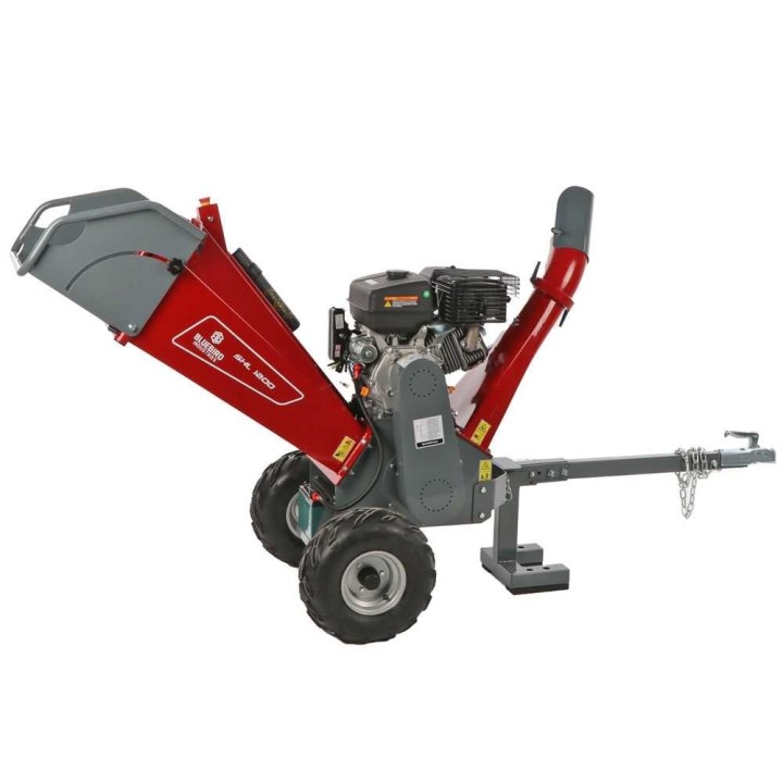 Blue Bird SHL 1200 biotrituratore, Loncin G420F, 15 HP, 100 mm
