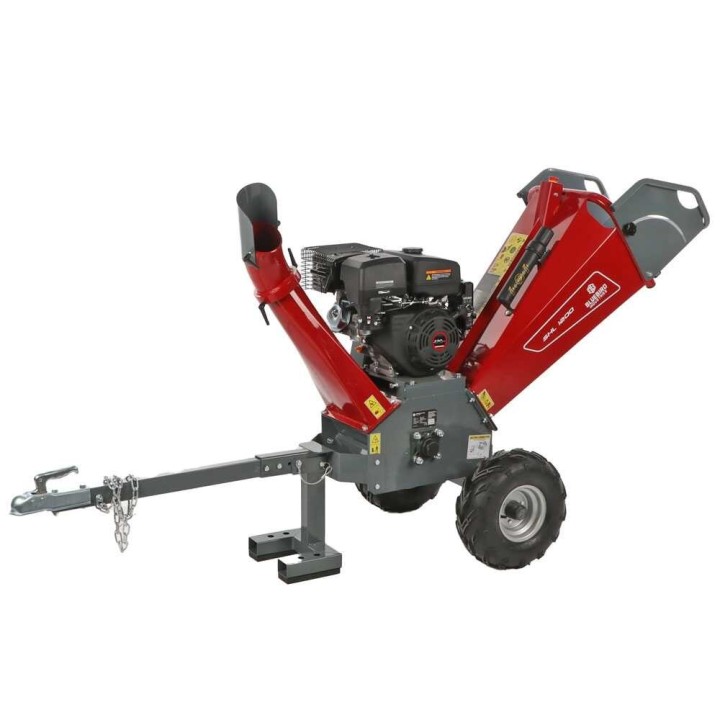 Blue Bird SHL 1200 biotrituratore, Loncin G420F, 15 HP, 100 mm