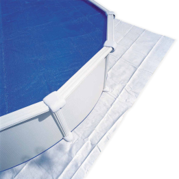 Gre uima altaan suojamatto 750 400 cm polyeteeniä valkoinen