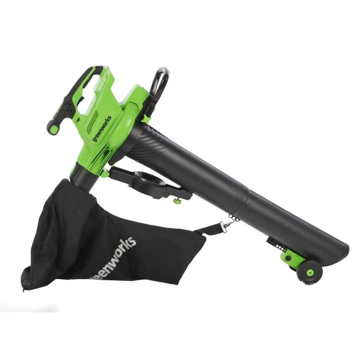 Greenworks GD48BVII akkukäyttöinen puhallin-imuri, 48 V, ilman akkua ja laturia