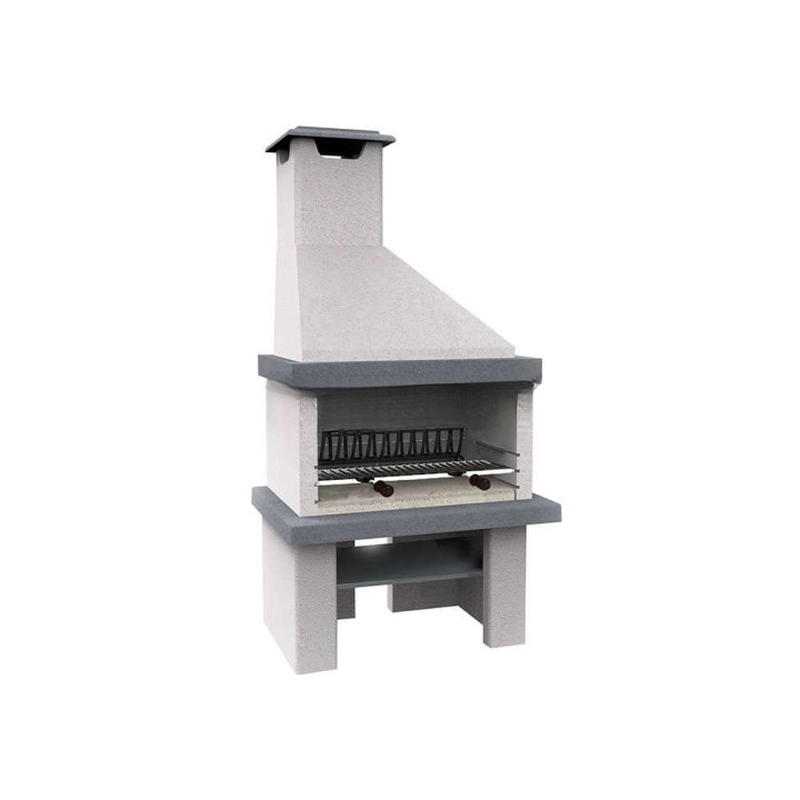 Edilmark Happy muurattu hiili- ja puugrilli, 65 × 35 cm, 790 kg