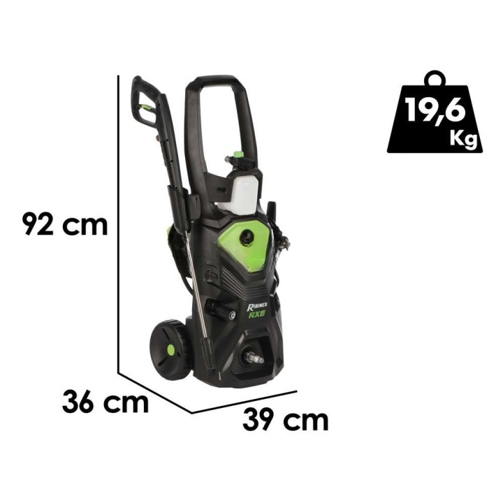 Ribimex RX6 kylmävesipainepesuri, 2 500 W, 180 bar, 460 l/h