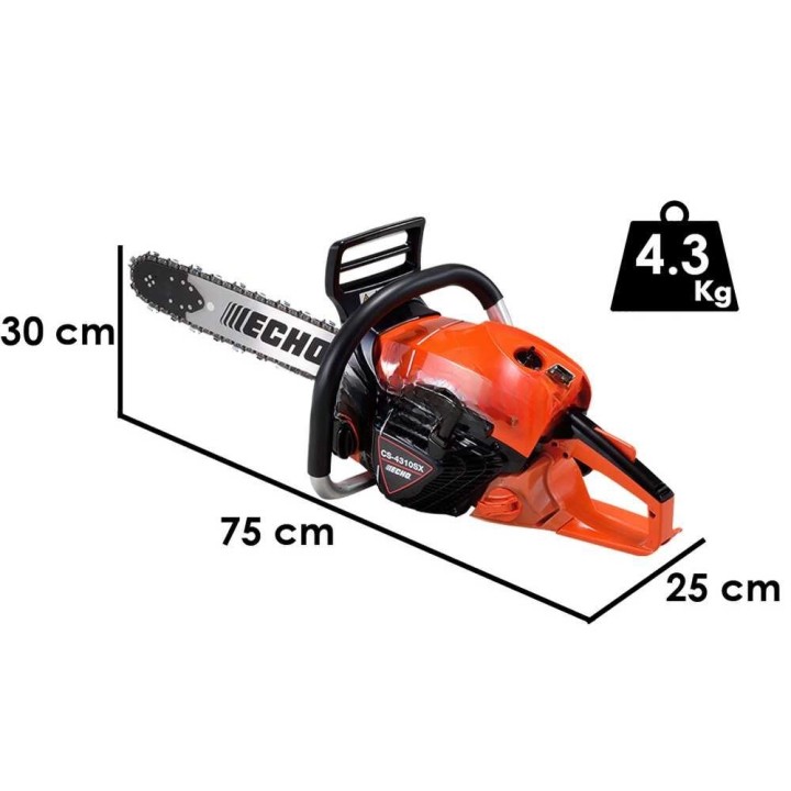 Echo CS 4310SX -moottorisaha, 42,9 cm³, 40 cm:n laippa, 2,3 HP