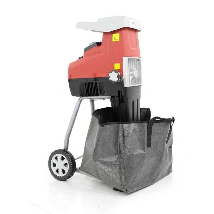 GeoTech ES 2800 ROLLER sähköinen oksasilppuri, 2 800 W, 44 mm