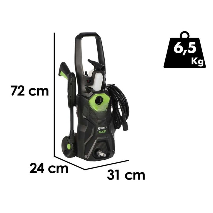 Ribimex RX2 kylmävesipainepesuri, 1 600 W, 130 bar, 480 l/h