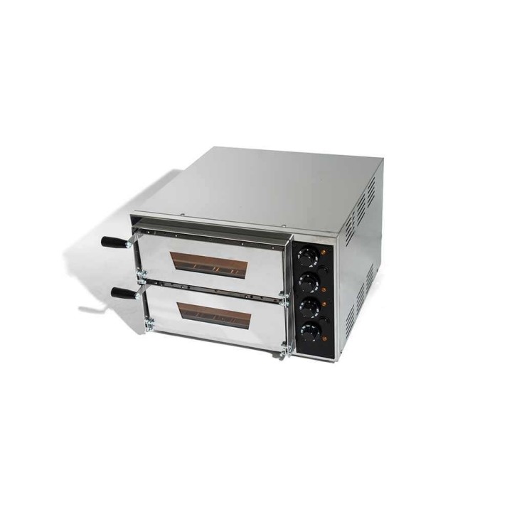 EFFE 11 sähköinen pizzauuni, 3 600 W, 230 V, kaksi paistotasoa