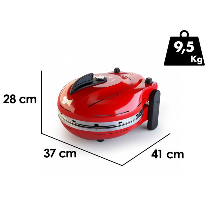 Spice Electronics Diavola Pro V 2.0 sähköinen pizzauuni, 2 000 W, 500 °C