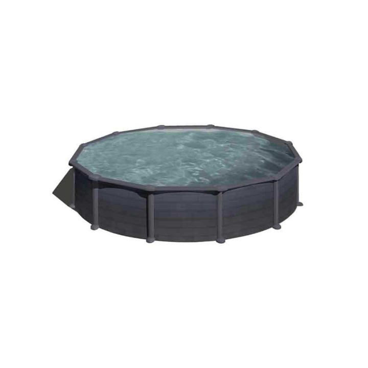Gre Granada Rotonda Ø550 × 132 cm teräsallas, 27 790 l, hiekkasuodatin