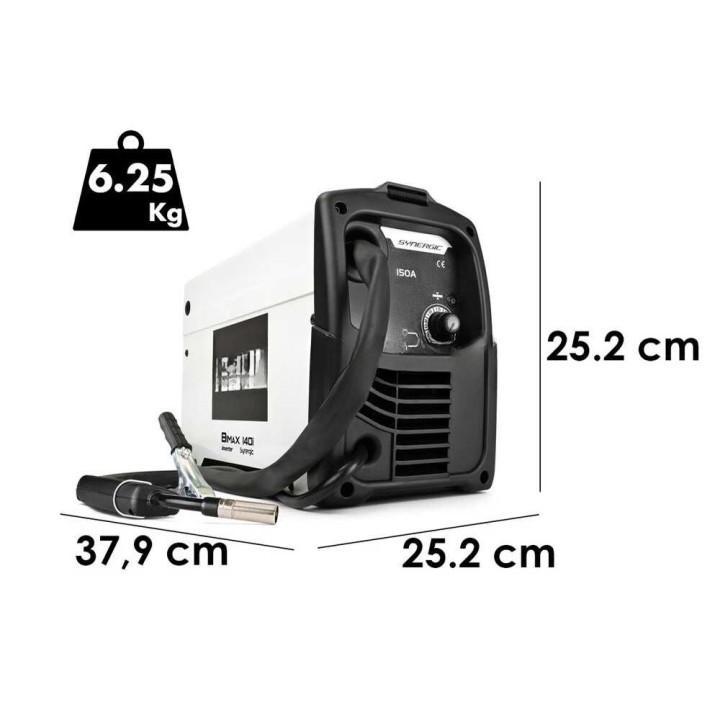 Telwin Bimax 140i Synergic lankahitsausinvertteri ilman kaasua, 20–150 A, 230 V
