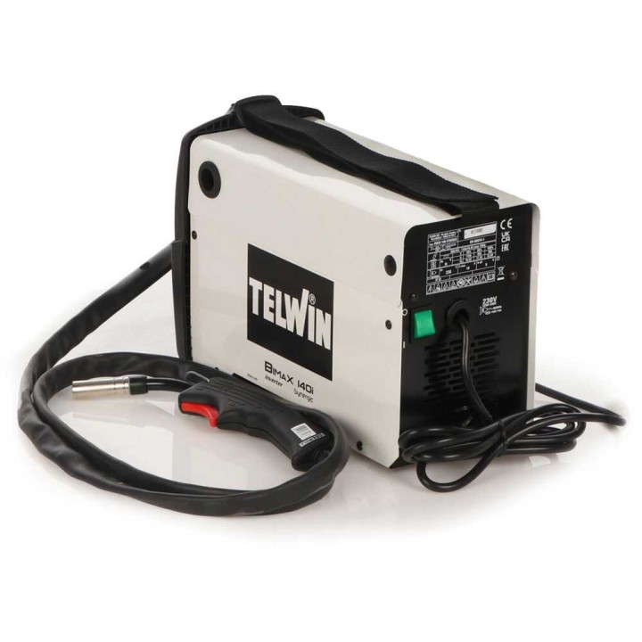 Telwin Bimax 140i Synergic lankahitsausinvertteri ilman kaasua, 20–150 A, 230 V