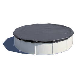 Gre suojapeite pyöreälle altaalle 460 cm 540 cm musta polyeteeni 120 g m