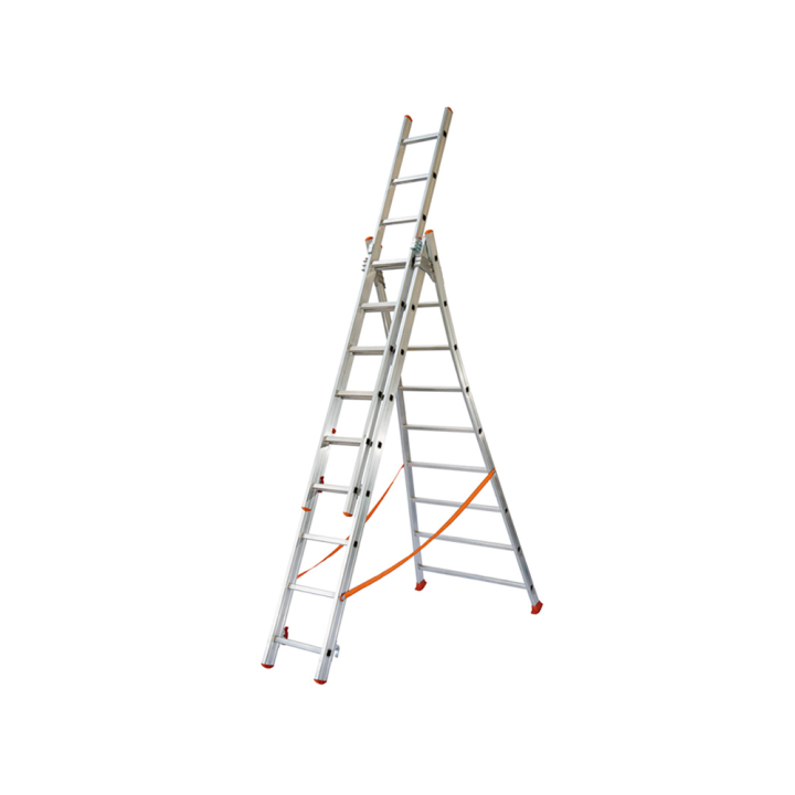 Facal Atlanta ATL200-3 alumiinitikas, 3 × 7 askelmaa, 4,26 m, 150 kg