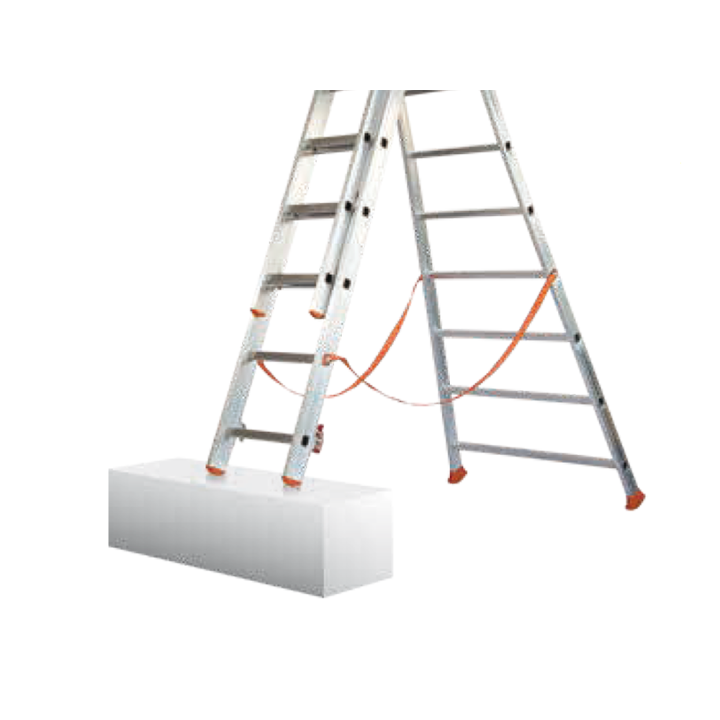 Facal Atlanta ATL230-3 alumiinitikas, 3 × 8 askelmaa, 5,10 m, 150 kg