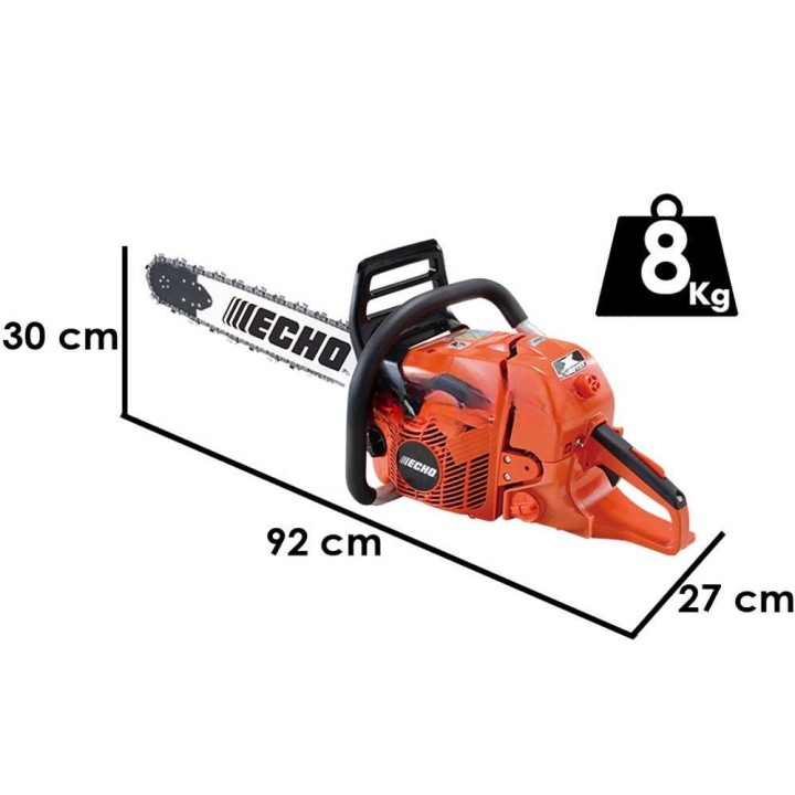 Echo CS-621SX bensiinimoottorisaha, katkaisusaha, 50 cm:n laippa