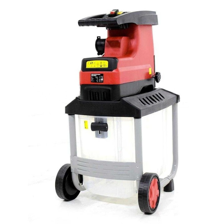 GeoTech ESB 2803 ROLLER -oksasilppuri, 2 800 W, 45 mm, keräyssäiliö