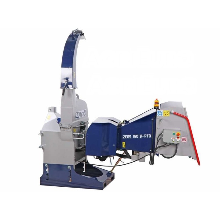 BullMach ZEUS 150 H-PTO -biotrituratori, hydrauliset syöttörullat, 40–80 HP