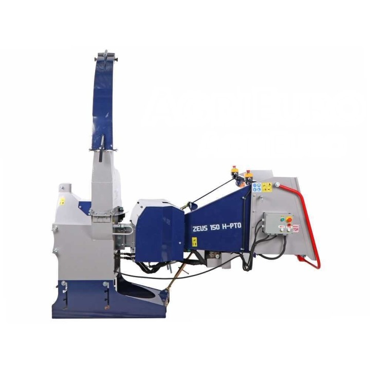 BullMach ZEUS 150 H-PTO -biotrituratori, hydrauliset syöttörullat, 40–80 HP