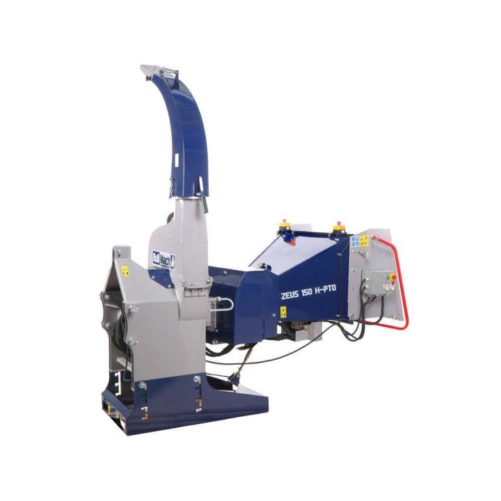 BullMach ZEUS 150 H-PTO -biotrituratori, hydrauliset syöttörullat, 40–80 HP