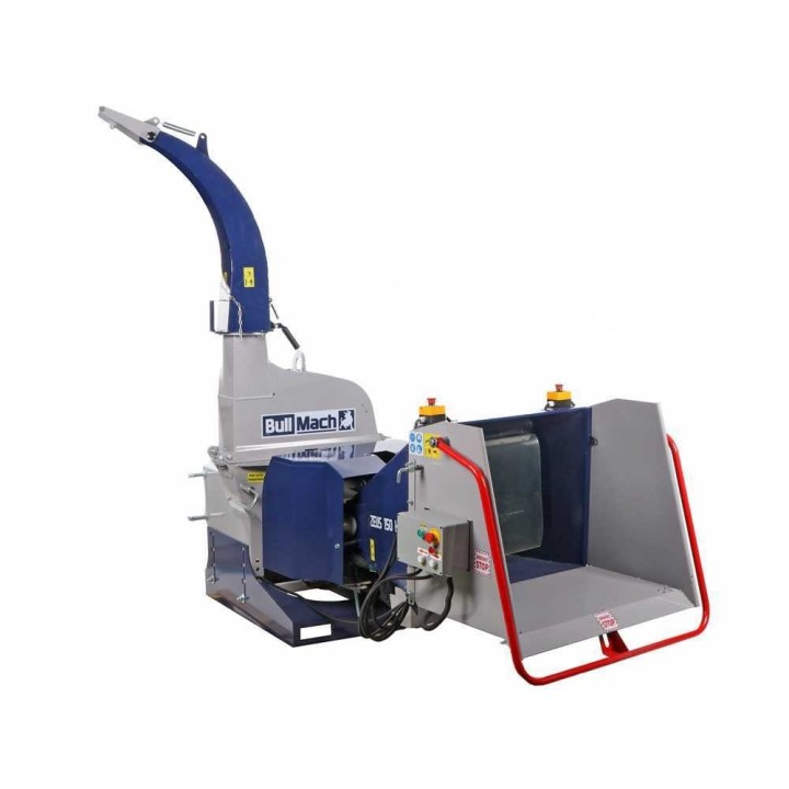 BullMach ZEUS 150 H-PTO -biotrituratori, hydrauliset syöttörullat, 40–80 HP