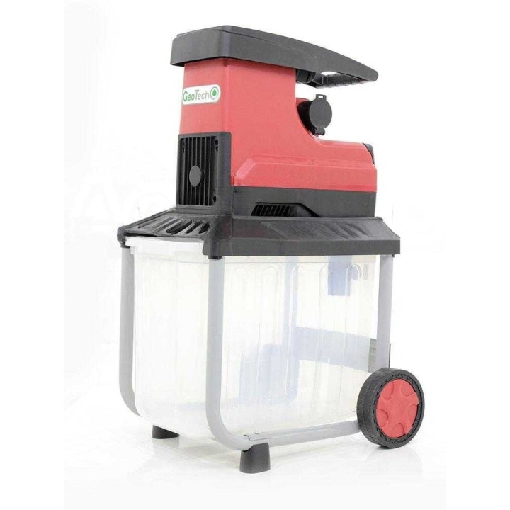 GeoTech ESB 2803 ROLLER -oksasilppuri, 2 800 W, 45 mm, keräyssäiliö
