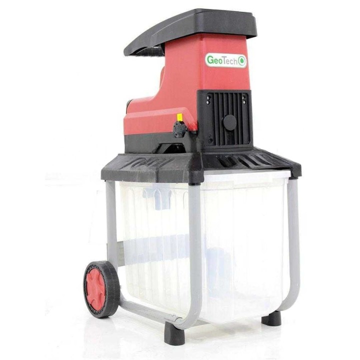 GeoTech ESB 2803 ROLLER -oksasilppuri, 2 800 W, 45 mm, keräyssäiliö