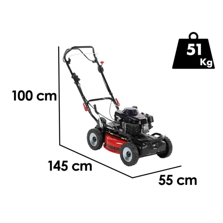 Marina Systems GRINDER 4x4 SH PRO -ruohonleikkuri, Honda GXV 160, 52 cm