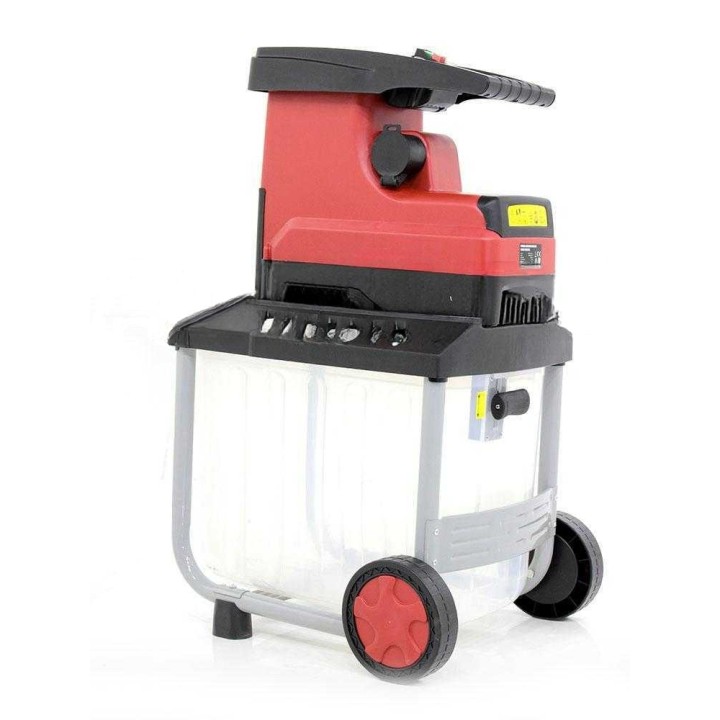 GeoTech ESB 2803 ROLLER -oksasilppuri, 2 800 W, 45 mm, keräyssäiliö
