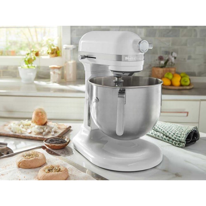 KitchenAid Heavy Duty 5KSM70JPX-EWH planetaarinen yleiskone, 6,6 l, 375 W, valkoinen