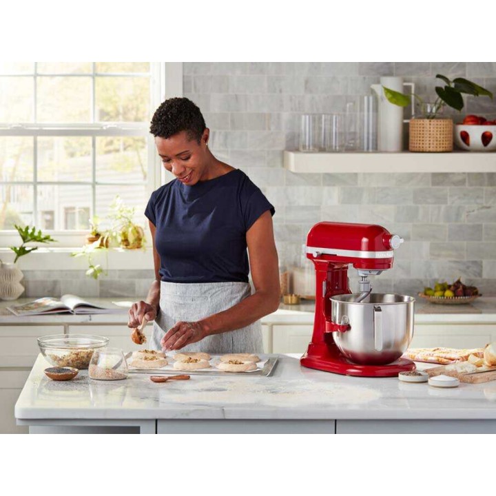 KitchenAid Heavy Duty 5KSM70JPX-EER planetaarinen yleiskone, punainen, 6,6 l, 375 W