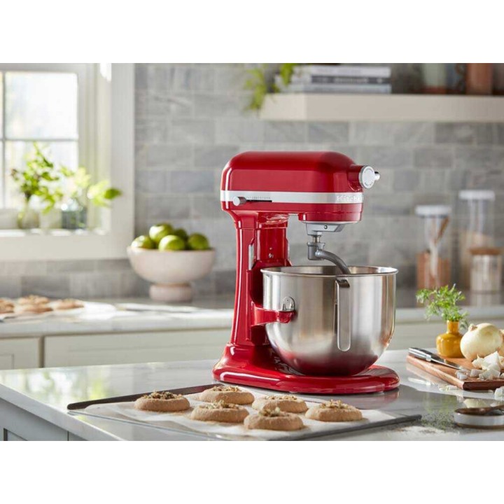 KitchenAid Heavy Duty 5KSM70JPX-EER planetaarinen yleiskone, punainen, 6,6 l, 375 W