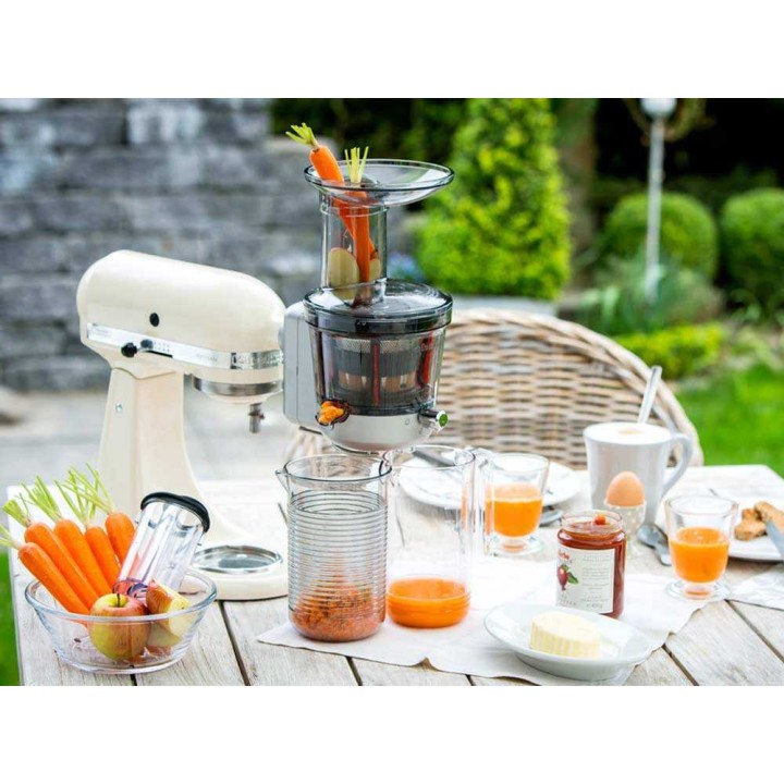 KitchenAid 5KSM1JA mehupuristin yleiskoneeseen, 3 suodatinta