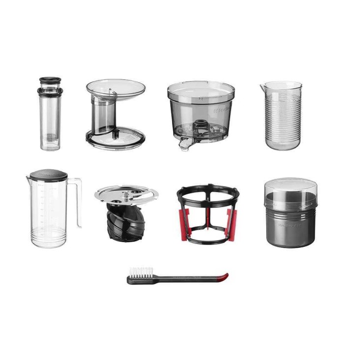 KitchenAid 5KSM1JA mehupuristin yleiskoneeseen, 3 suodatinta