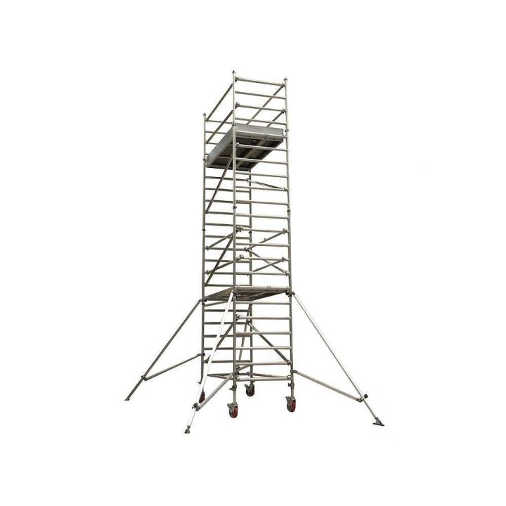 Facal Capo C41-2/C-BLI alumiiniteline, 10,71 m, tasaava pohja